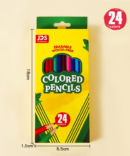 Hexagonal colored pencils