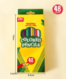 Hexagonal colored pencils