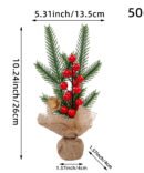 Christmas Decoration Potted Plants