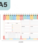 English Weekly Planner