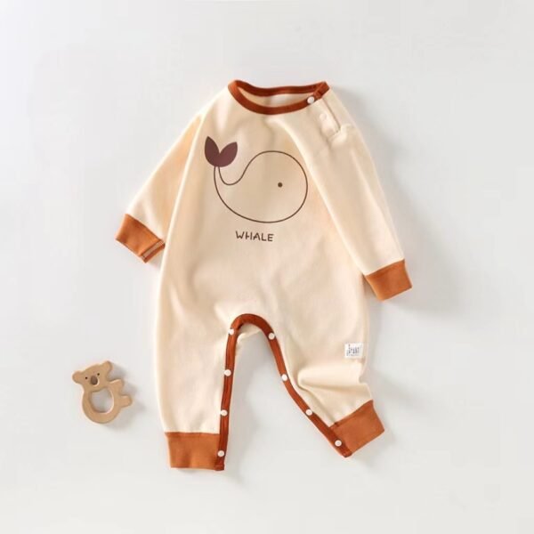 Beige Lion Cub Jumpsuit