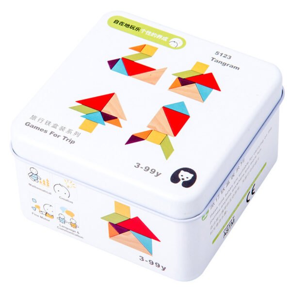 Montessori Toys in Tin Boxes