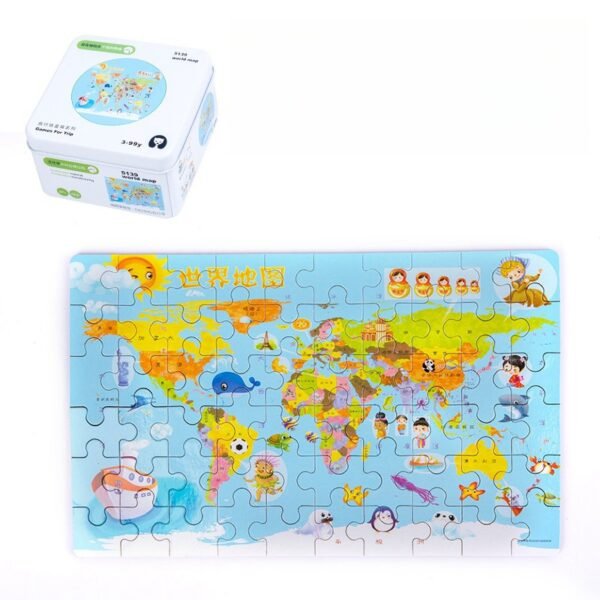 Montessori Toys in Tin Boxes