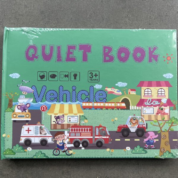 Hand Torn Quiet Book