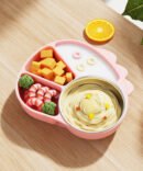 Silicone Compartment Plate