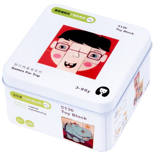 Montessori Toys in Tin Boxes