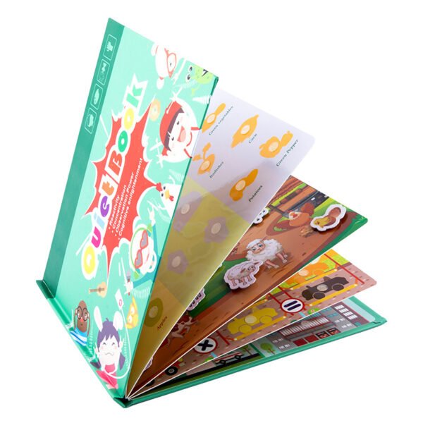 Hand Torn Quiet Book