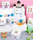 Montessori Toys in Tin Boxes