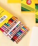 Hexagonal colored pencils