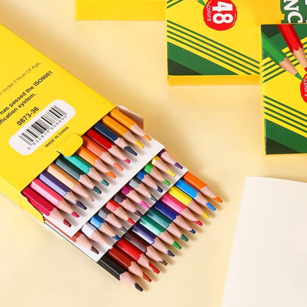 Hexagonal colored pencils