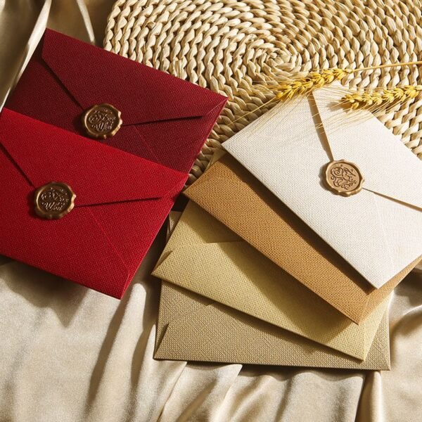Burlap Envelope