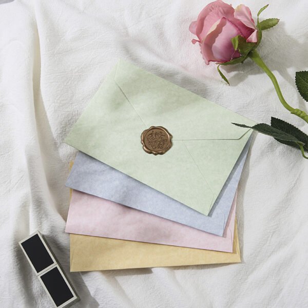 Sheepskin Print Envelope