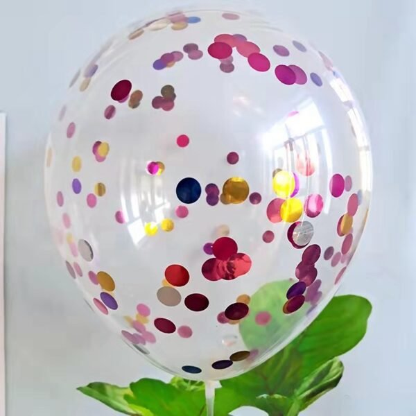 Transparent Sequin Balloon