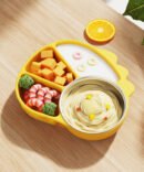Silicone Compartment Plate