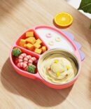 Silicone Compartment Plate