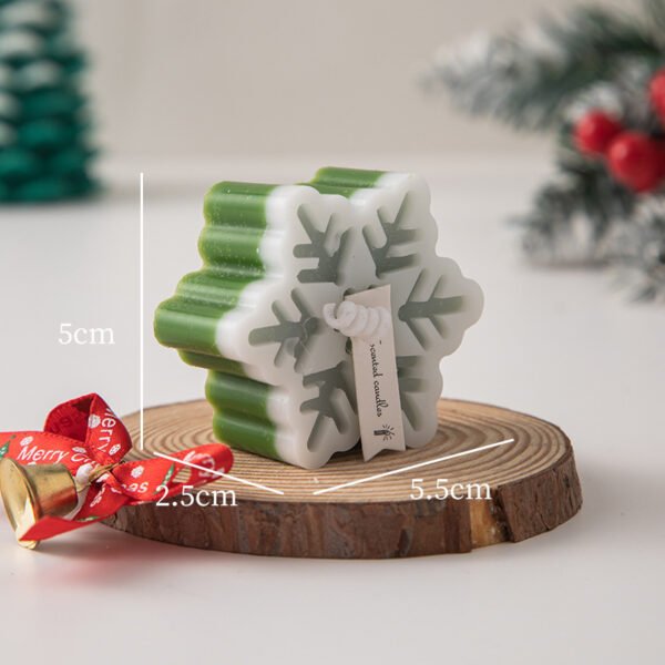 Snowflake Scented Candle