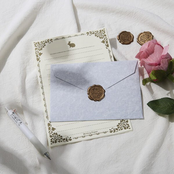 Sheepskin Print Envelope
