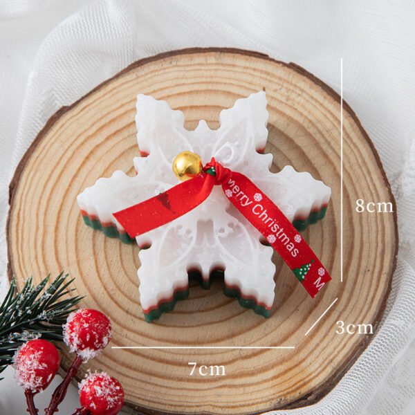 Snowflake Scented Candle