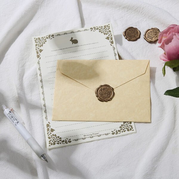 Sheepskin Print Envelope