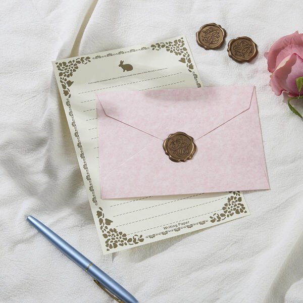 Sheepskin Print Envelope