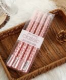 Colourful Threaded Candles