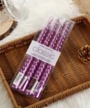 Colourful Threaded Candles