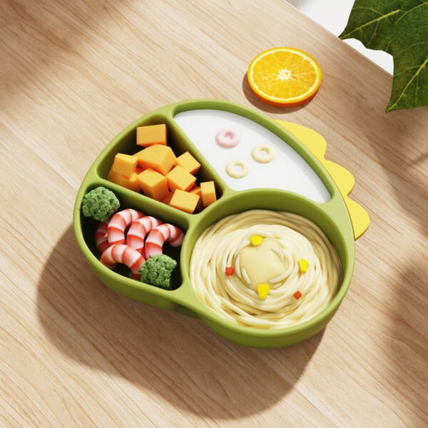 Silicone Compartment Plate