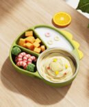 Silicone Compartment Plate