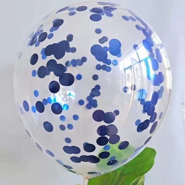 Transparent Sequin Balloon