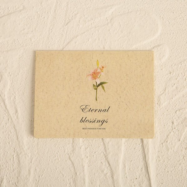 Flower Greeting Card