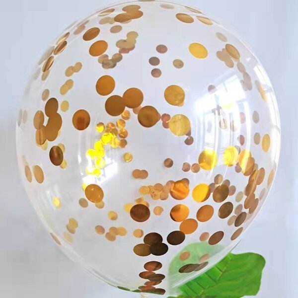 Transparent Sequin Balloon
