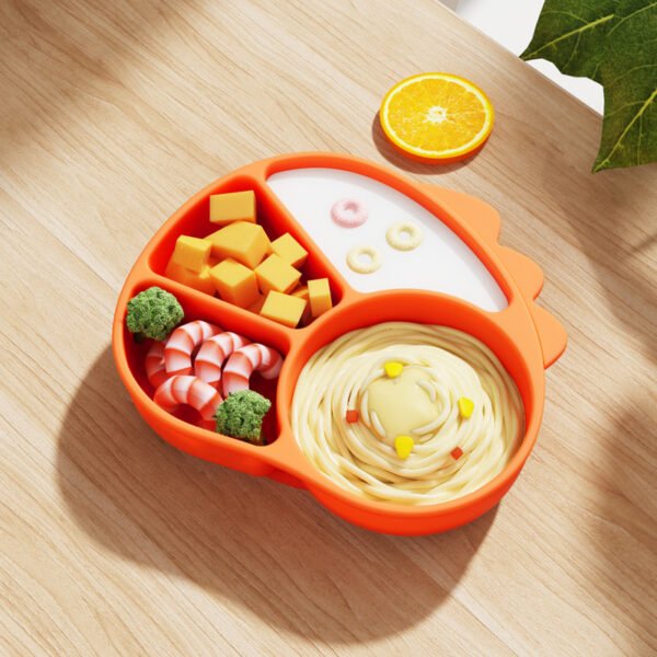Silicone Compartment Plate