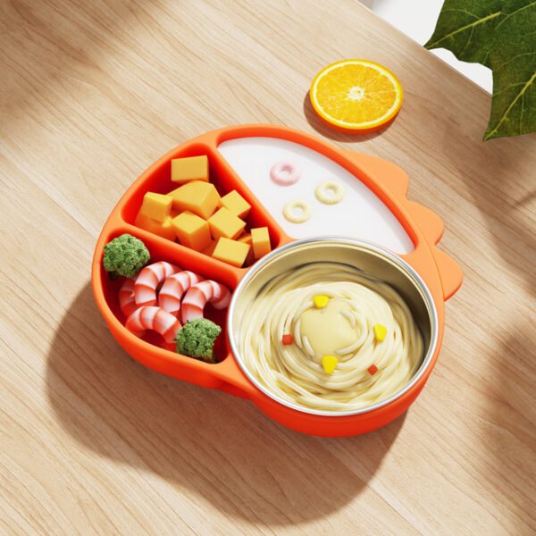Silicone Compartment Plate