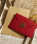 Burlap Envelope