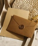 Burlap Envelope