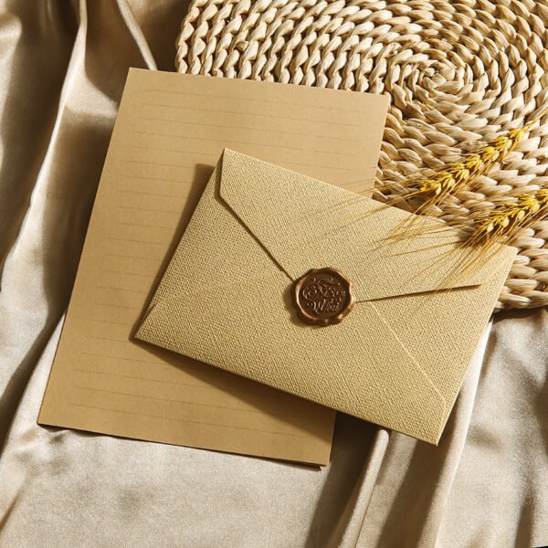 Burlap Envelope