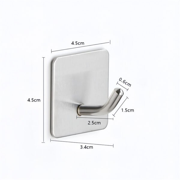 304 Stainless Steel Single Hook Sticky Hook