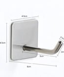 304 Stainless Steel Single Hook Sticky Hook