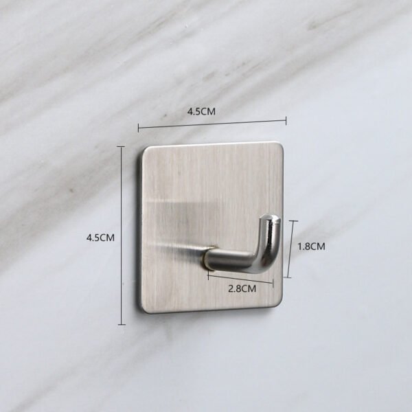 304 Stainless Steel Single Hook Sticky Hook