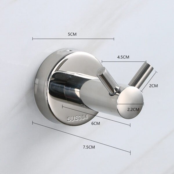 304 Stainless Steel Metal Clothes Hook