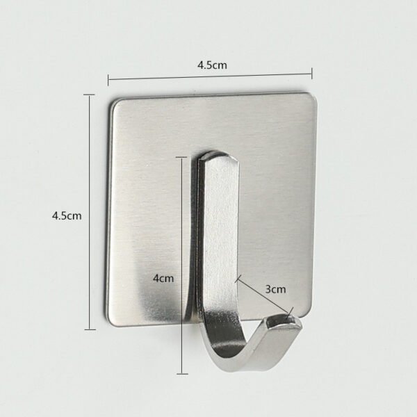 304 Stainless Steel Single Hook Sticky Hook