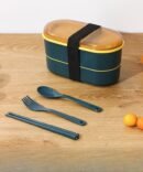 Portable Double Lunch Box