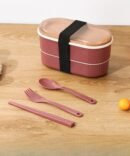 Portable Double Lunch Box