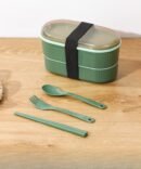 Portable Double Lunch Box