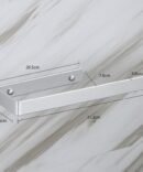No-Punch Towel Rack