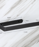 No-Punch Towel Rack