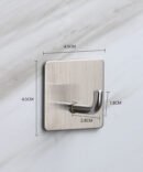 304 Stainless Steel Single Hook Sticky Hook