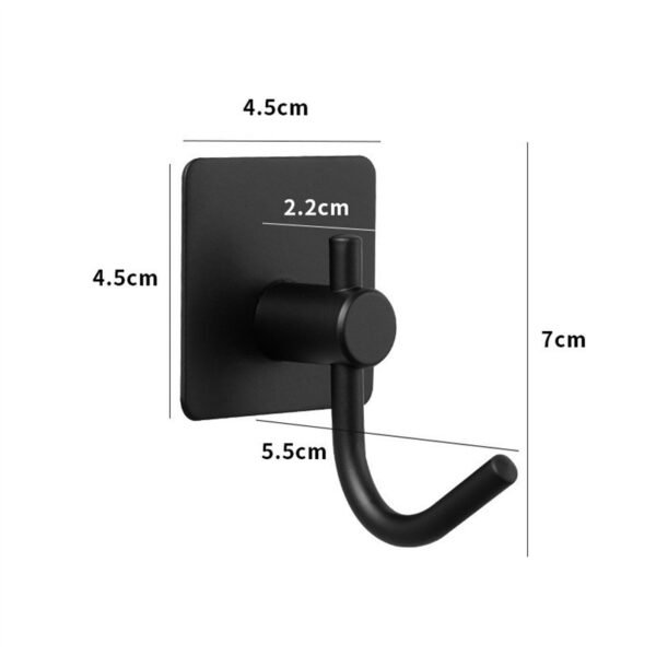 304 Stainless Steel Single Hook Sticky Hook