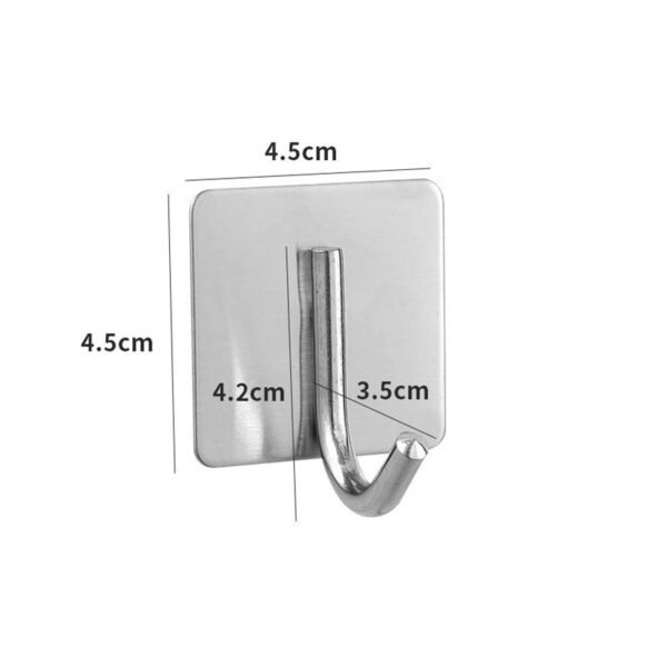 304 Stainless Steel Single Hook Sticky Hook