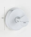 Strong Adhesive Gravity Hooks